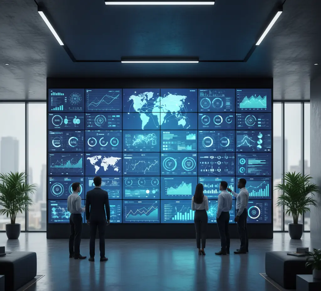 Video Wall para Oficina